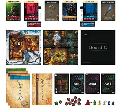 Juego De Mesa D&d Bedlam In Neverwinter: Aventura Épica