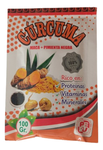 12 Cúrcuma Con Pimienta Negra + Maca