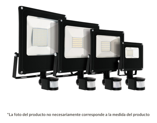 Reflector De Led, 30 W Con Sensor De Movimiento 48230 1 Pza