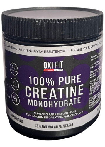 Creatina - Oxi Fit, 100% Pure Creatine Monohydrate