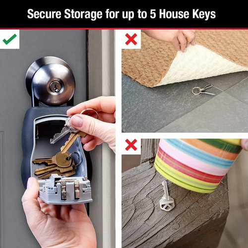 Imagen 4 de 7 de Candado De Seguridad Master Lock, Tipo Caja, Hasta 5 Llaves