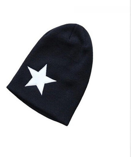 Gorro Con Forma De Estrella, Punto, Hip-hop, Cálido, Para Ho