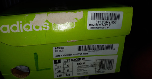Zapatillas Adidas Originales Lite Racer W Talle 36.5 (Usado)