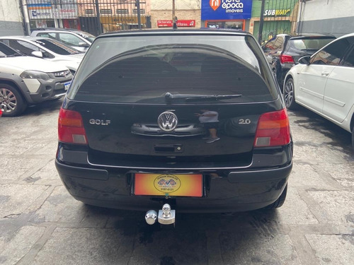 Imagem 5 de 14 de Golf 2.0 Automático + Couro + Som + Rodas 17 - Impecável