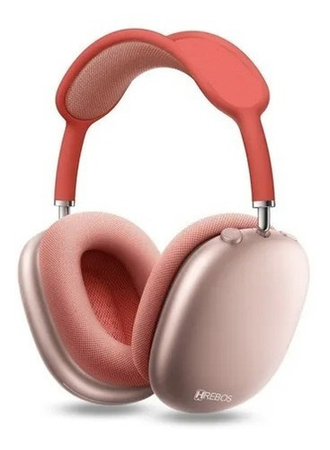 Headphone Sem Fio Para Academia  Compatível iPhone E Android Cor Vermelho