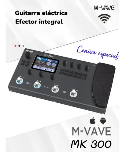 M-vave Mk-300 Pedal De Guitarra E Baixo Multiefeitos | MercadoLivre