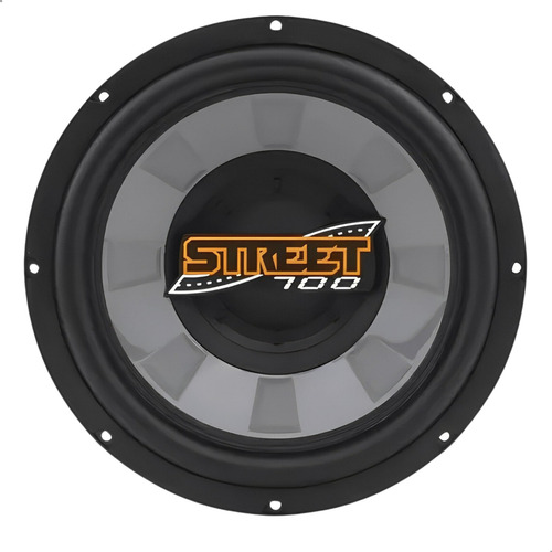 Subwoofer Spyder Street 12 Polegadas Auto Falante 700w Cor Cinza