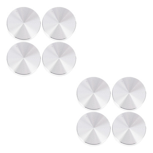 Soporte De Mesa De Vidrio Con Disco Circular De Aluminio Red