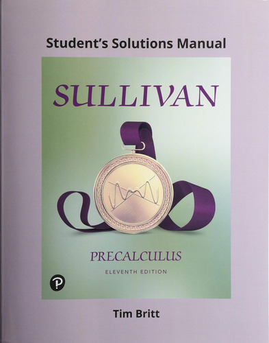 Libro: Student Solutions Manual For Precalculus