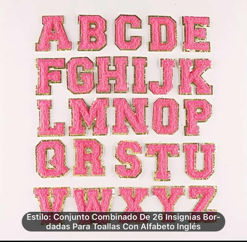 Letras Apliques Para Ropa