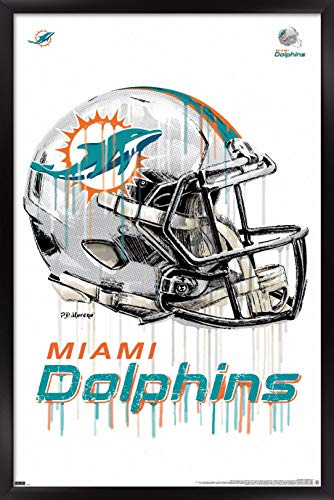 Trends International Delfines De Miami Nfl - Drip Helmet 20