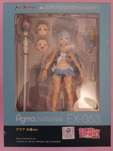 Figma Aqua Swimsuit Versión Konosuba Figma Ex063 (Usado)