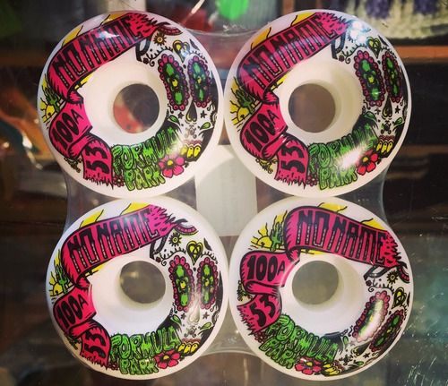 Ruedas no name formula Park 52mm 100a Blancas Uretano Import