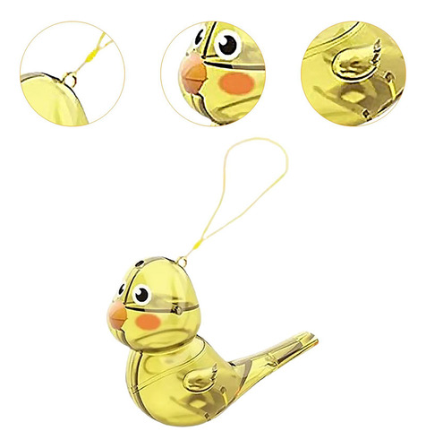 Juguetes Para Niños Agua Whistle Bird Llame A Amarillo