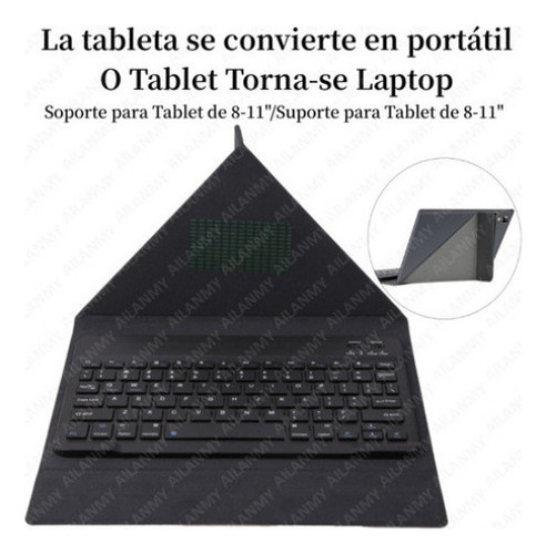 Q Funda With Keyboard And Mouse For Hyundai Hytab Plus