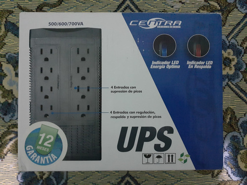 Imagen 5 de 5 de Ups Centra De 600va/300w