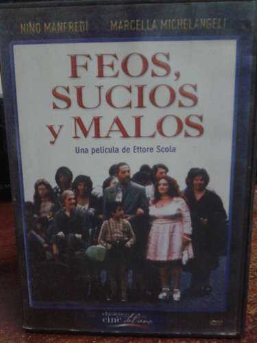 Coleccion-cine Italiano-mamma Roma-feos Sucios Y Malos-dvd