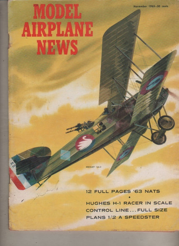 Revista * Model Airplane News Nº 5 Año 1963 - Aeromodelismo