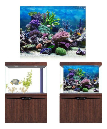 Póster De Fondo De Pecera De Acuario 122 X 46 Cm