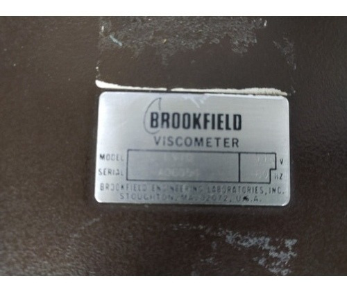 Viscosimetro Brookfield Lv Para Revisar (Usado)