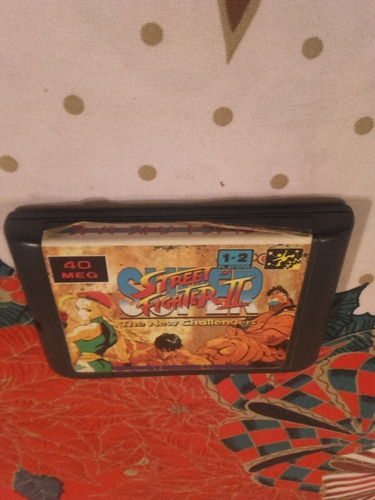 Cartucho Super Street Fighter 2 Sega Genesis / Megadrive Jap (Usado)
