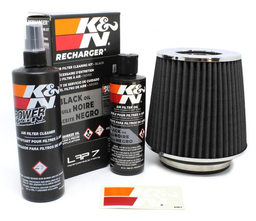 Kit Limpeza Filtro Ar K&n Óleo Preto 99-5050bk Kn 99-5050