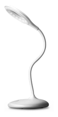 Imagem 2 de 6 de Luminaria Mesa Flexivel Touch Sem Fio 3 Níveis Luz Usb Led