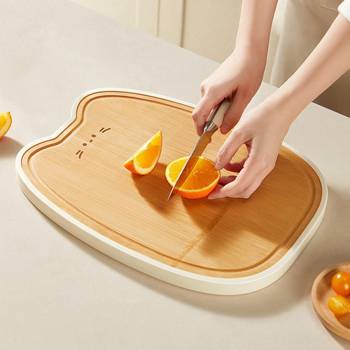 Tablero De Corte De Bambú Para Corte De Cocina Tablero De