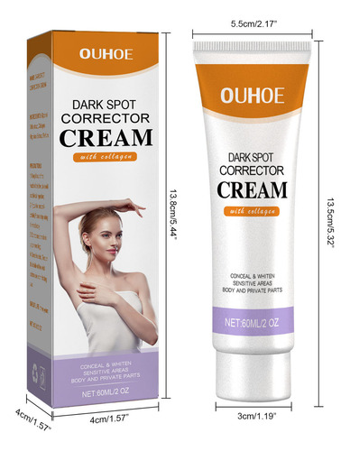 Crema Reparadora De Manchas Oscuras Hd Crema Para Axilas Adv