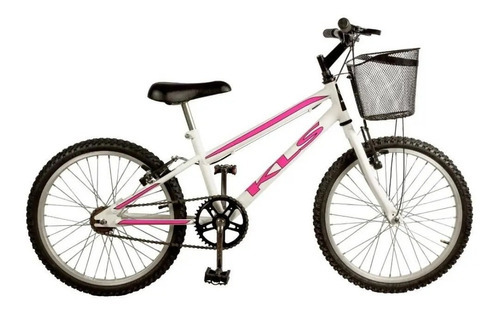 Bicicleta Aro 20 Kls Free Freio V-brake Mtb Feminina Cor Rosa Tamanho do quadro 11