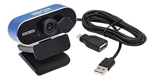 Cámara Web Usb Tripp Lite Con Micrófono Y Cubierta De Privac