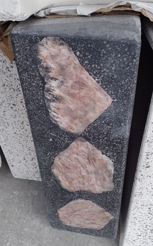 Lavadero De Granito Con Mármol Con Pileta 100cm Anc X 77cm L