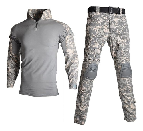 Uniforme Pantalon Y Guerrera Camufladas Tipo Militar Tactic