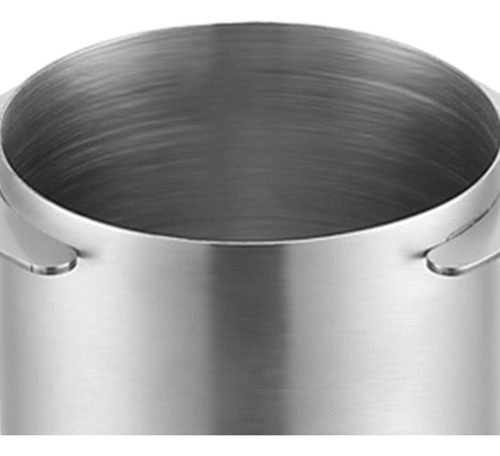 Taza Dosificadora De Acero Inoxidable De 58mm, Plata