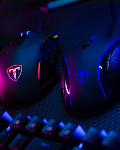 Imagen 10 de 12 de Mouse Gamer T-dagger Private T-tgm106 Rgb 3200 Dpi 6 Botones