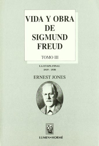 Libro Vida Y Obra De Sigmund Freud Tomo 3 De Ernest Jones Ho