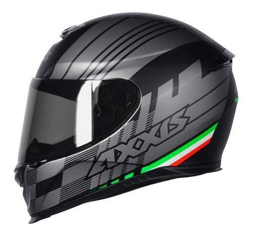 Capacete Axxis Eagle Italy Matt Black