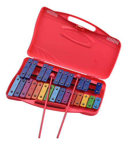 Xilófono Glockenspiel Rhythm Hand Knock 25 Para Niños Y Bebé