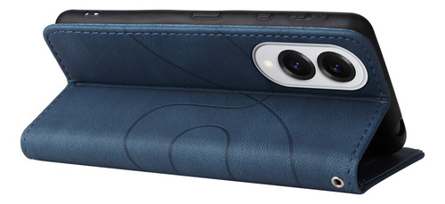 Funda Para Samsung Serie S De Piel Sintética De Alta Calidad, Funda Protectora Tipo Cartera Con Ranura Para Tarjetas, Color Azul