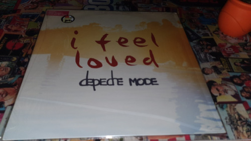 Depeche Mode I Feel Loved Vinilo Maxi Uk Danny Tenaglia 2001