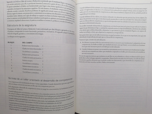 Taller De Lectura Y Redacción 2. Segunda Edición. Ed. Patria (Usado)