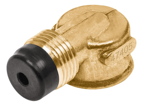 Codo Para Estufa A 90° De Latón De 1/2x1/2in Foset