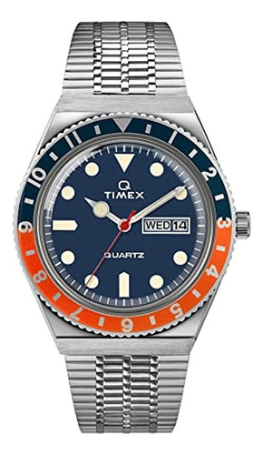 Reloj De Vestir De Cuarzo De 38 Mm Q De Timex Para Hombre Co