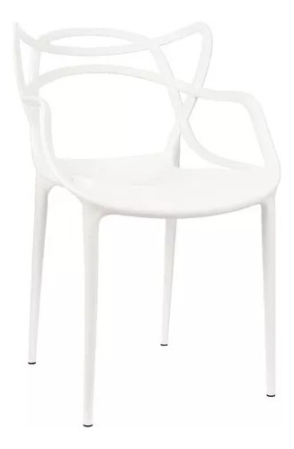 Silla Resina Alessia Color Blanco