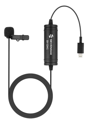 Sevenoak By-dm1 Mfi Micrófono Lavalier Conectado Para iPhone