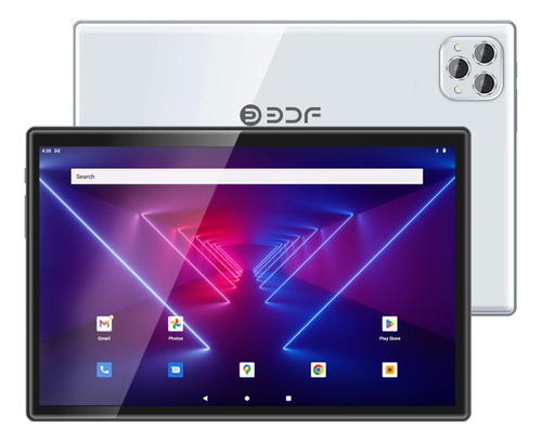 Tableta Bdf P50 Con 8 Gb De Ram, 128 Gb, Android 12, Blanco