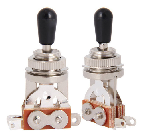 2 Interruptores De Palanca Para Guitarra Eléctrica De 3 Vías
