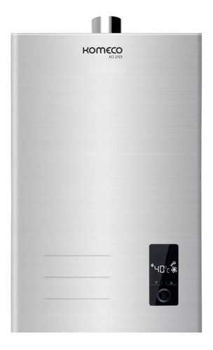 Aquecedor A Gas Inox 25 Litros Digital Gn Bivolt Com Garantia Komeco De 3 Anos Para Residencia Escritorio Comercio