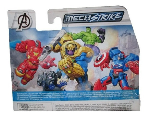 Figura Hulk Mech Strike Avengers. (Usado)