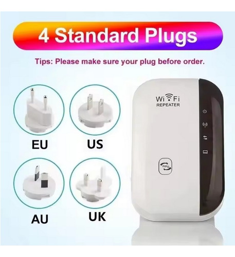 Amplificador Señal Wifi 300mbps Router Repetidor Inalambrico